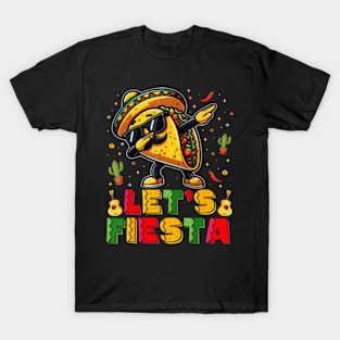 Let'S Fiesta Taco dabing T-Shirt